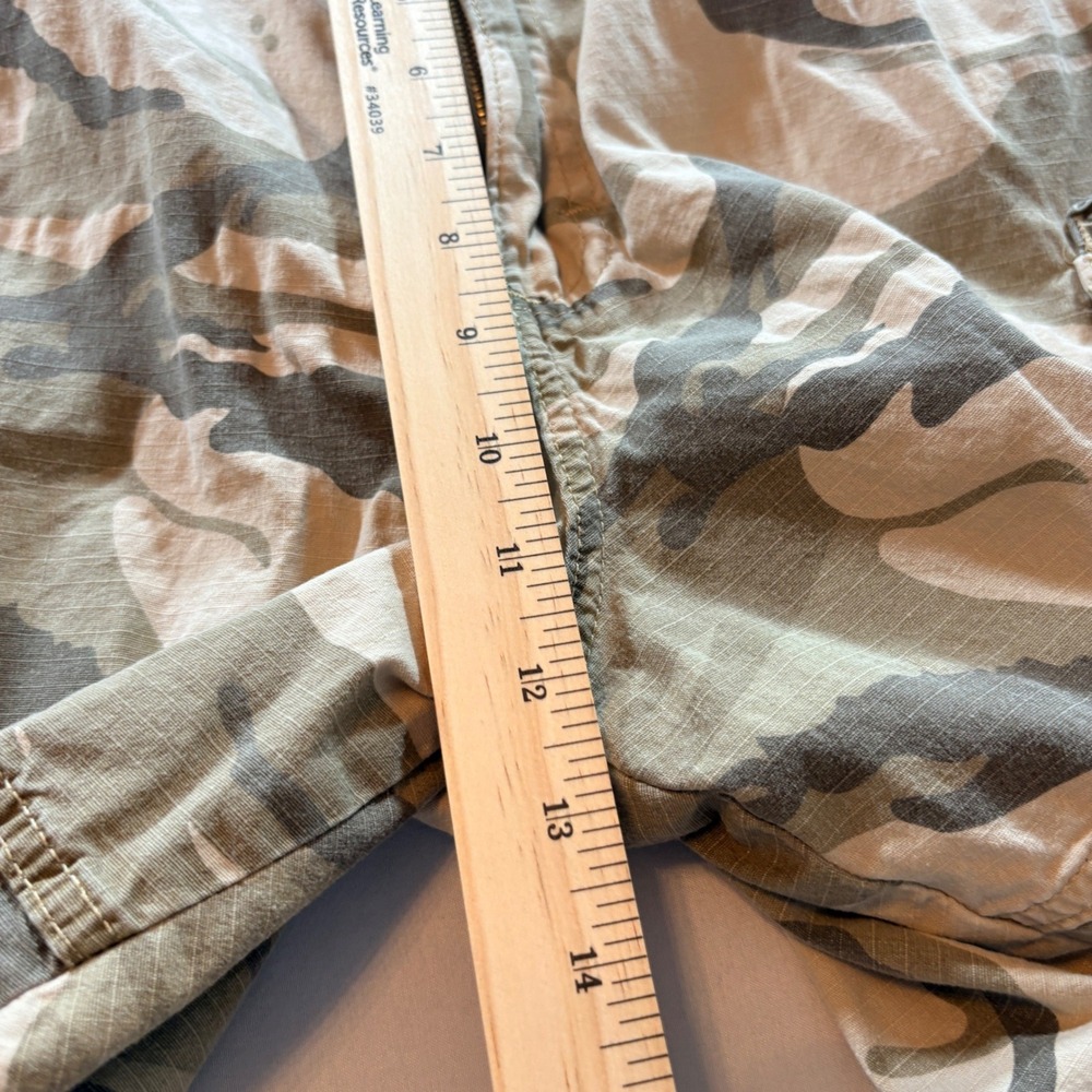 Wrangler Cargo Shorts Mens 38 Relaxed Fit Camo Ripstop Cotton Stretch Casual - Picture 7 of 10